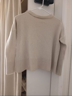 All saints Soft Cream Crewneck Pullover